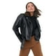 thumbnail image 1 of Chaqueta Mujer Biker Ecocuero Negro Corona, 1 of 5