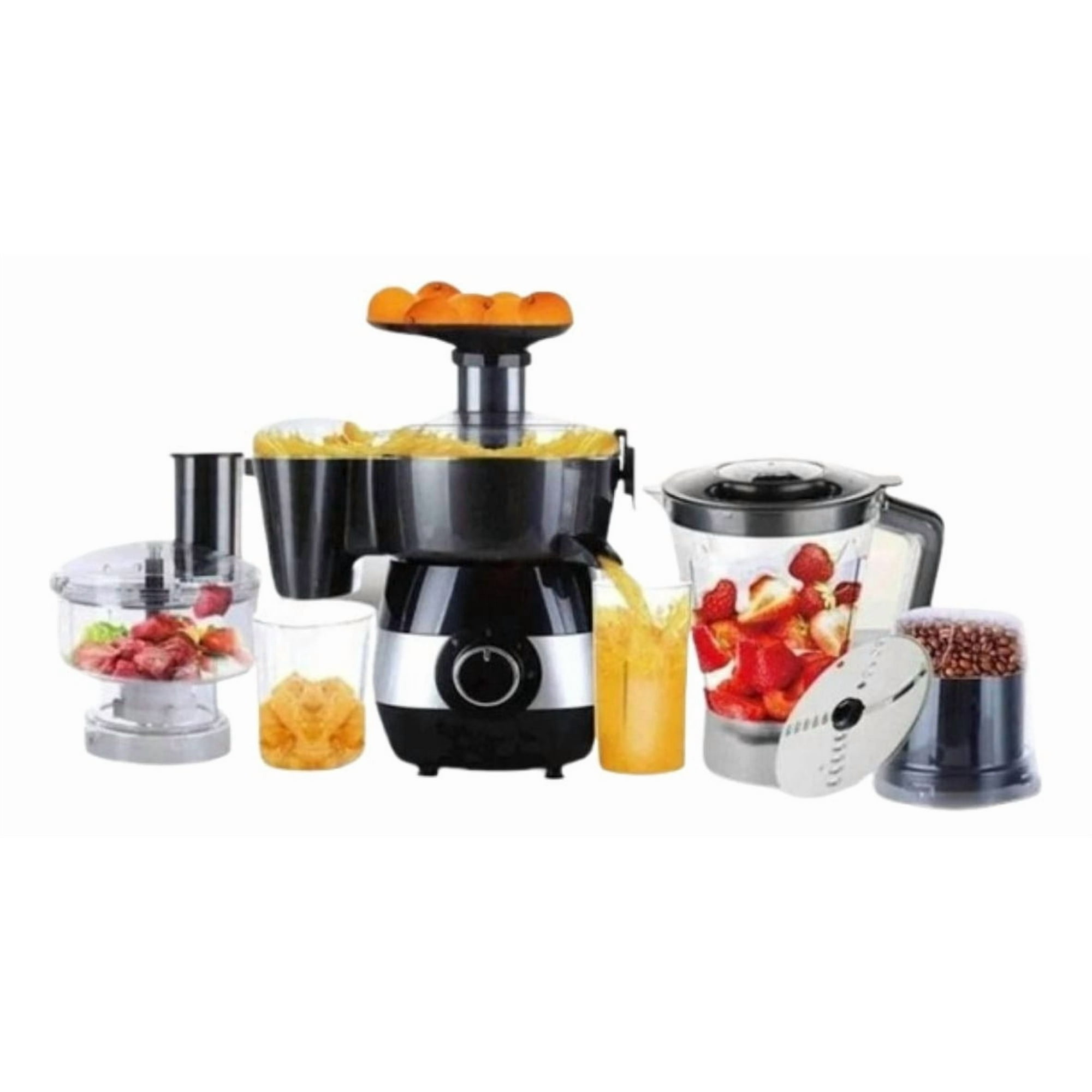 Genérico - Exprimidor D Jugos 6 En 1 Extractor Fruta Verdura Cocina Lau