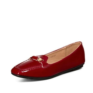Mocasin Casual Mujer Vintage Charol Plano Weide You509