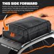 thumbnail image 5 of Bolsa de carga para techo Mockins 76 L impermeable 152 × 110 × 43 cm, 5 of 9