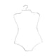 thumbnail image 4 of Colgador de exhibición con forma de cuerpo de alambre, Bikini, traje de baño, soporte para vestido, traje de baño, estante de Metal para niños, niñas, Argén, 4 of 5