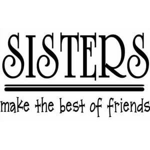 Rienda Libre Graphics - Decomural Best Friend Sisters Ws-17702