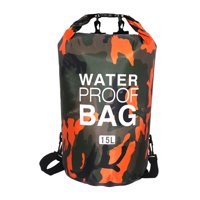Magideal - Mochila Impermeable, Bolsa Seca, Bolsa De Hombro, Bolsa Flotante De Almacenamiento, Bolsa Seca Portátil, Mochila Flotante Para Senderismo En La Playa, , Naranja
