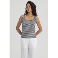 Fashionspark - Polera Mujer Bipack Lisa Blanco / Negro