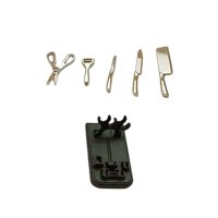 Magideal - Herramienta De Cocina En Miniatura A Escala 1/12, Juego De Juguetes De Simulación, Soporte De Piezas De Juguetes, Accesorios De Escena De Vida