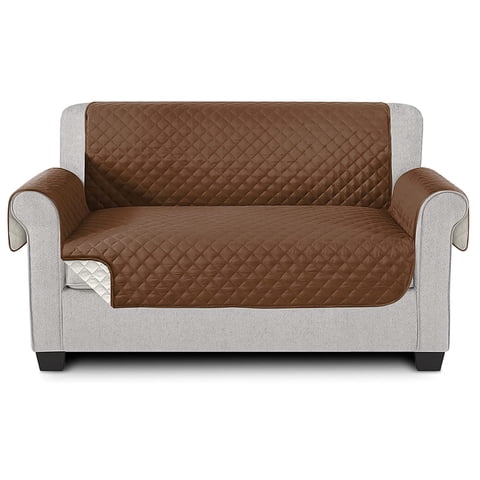 Importclick - Funda Cobertor Protector Sofá Sillón 2 Cuerpos Café
