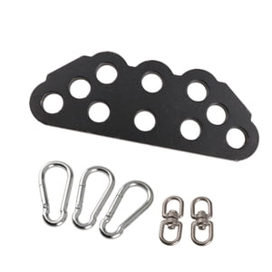 Ioensy - Barra De Dominadas Lat Con Accesorios De Remo Con Cable De Alta Resistencia Para Hacer Ejercicio En Casa