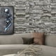 thumbnail image 3 of 1 Roll American Retro Brick Pattern Self-adhesive Wallpaper, Instant Paste, Pvc Wallpaper, For Live Background Wall Coffee Shop Living Room Fireplace Background Wall Decoration, 3 of 3