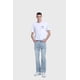 thumbnail image 4 of Jeans Hombre Straight Costura Azul, 4 of 4