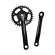 thumbnail image 2 of Juego De Platos Y Bielas Para Bicicleta, Componentes De Rueda Dentada, Juego De Brazos De Manivela Para Bicicleta De Montaña De 165mm, Color Negro, 2 of 4
