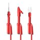 thumbnail image 5 of Kit de cables de prueba Goupchn P1050-1, 5 unidades, conector tipo banana, silicona, 5 of 7