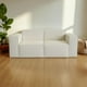thumbnail image 3 of Sofa Aura Dos Cuerpos Lino Crudo, 3 of 3