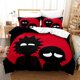 thumbnail image 1 of Rick And Morty Cartoon Quilt Duvet Cover Set Soft Bedspread Super 3-Piece Bedding Set, 1 of 5