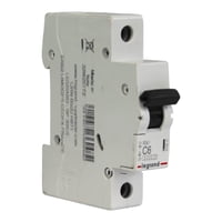 Interruptor Automático 1P 6A (1X6A) 6Ka Curva C - Legrand