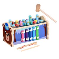 Bothyi - Juguete Educativo De Percusión Glockenspiel Para Niños Pequeños