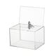 thumbnail image 2 of Caja De Donación De Acrílico Transparente Con Cerradura Para Eventos Comunitarios De Mesa De Escritorio, 2 of 5