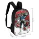 thumbnail image 2 of Bullseye-theme Backpack, Campus style schoolbag Bookbag with Adjustable Shoulder Straps And Large Zip Compartment, Unisex Travel Bags., 2 of 6