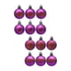 thumbnail image 2 of 12 Uds. Adornos De Bolas Colgantes Para árbol De Halloween Para árboles De Navidad De Acción De Gracias Hogar Violeta, 2 of 5
