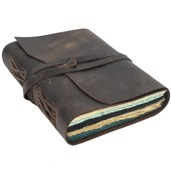 Cuaderno de Cuero Modest Goods 240 Páginas Álbum Vintage