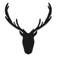 Rienda Libre Graphics - Decomural Deer Stag Head Woodland Animals Ws-17169