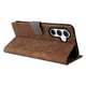 thumbnail image 2 of Funda Billetera para Samsung Galaxy A36 5G con Soporte - Cartera de Cuero con Ranuras Marrón, 2 of 5