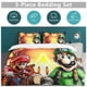 thumbnail image 5 of Super Mario 3-Piece Comforter Set for Bedroom Super Mario Bedding Set for Kids Adults Soft Microfiber Duvet Cover Set with Zipper Closure, 5 of 5