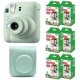 thumbnail image 1 of Cámara Fujifilm Instax Mini 12 Verde Menta con Estuche y Película, 1 of 9