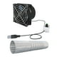 thumbnail image 2 of Extractor De Aire Para Yate, Ventilador Portátil Con Ahorro De Energía Para Ventana, Inodoros, ático, Ventilador Individual, Tubo De 3M, 2 of 2