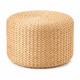 thumbnail image 1 of Puff de Rattan Fibra Natural 43x27cm Crudo, 1 of 5