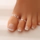 thumbnail image 1 of Gorgeous Copper Toe Ring: Adjustable Decoration for Women & Girls - Perfect for Summer Beach!, 1 of 5