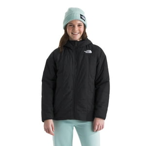 Chaqueta Parka The North Face Shasta Reversible Para Niñas, Color Negro