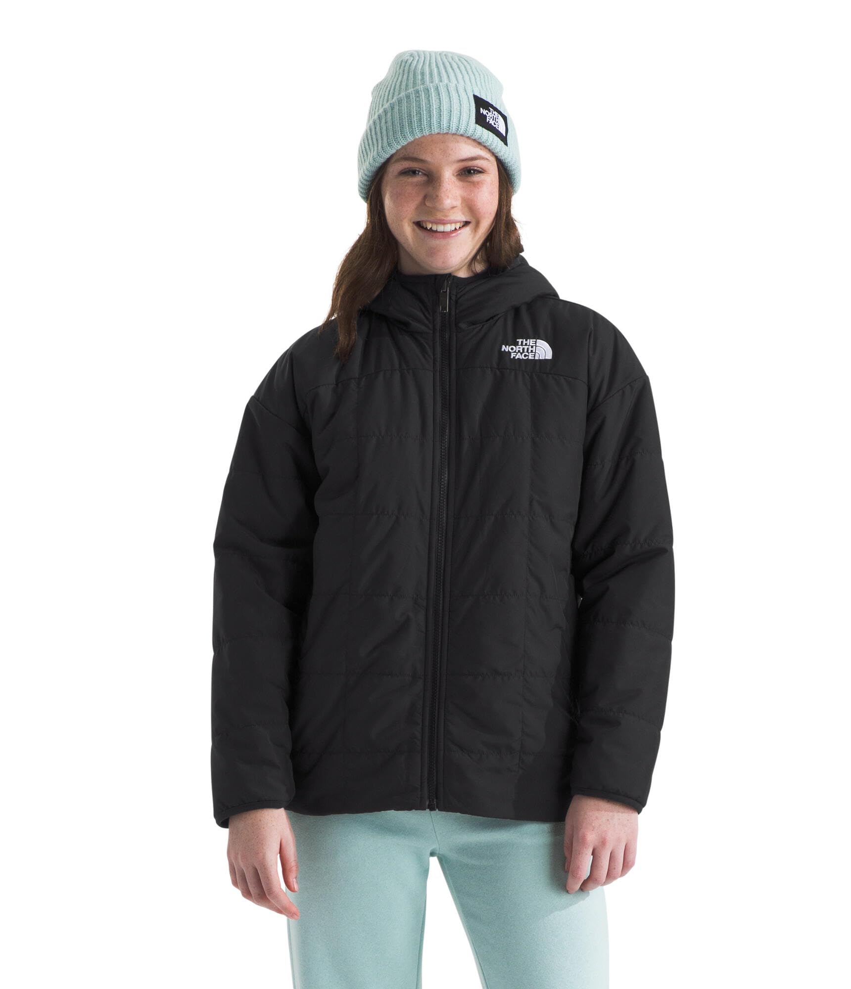Chaqueta Parka The North Face Reversible Shasta Girl Negra Xs