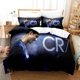 thumbnail image 2 of Football Star CR7 Soccer Bedding Set Boys Girls Twin Queen Size Duvet Cover Pillowcase Bed Boys Adult Fashion Home Textileextile, 2 of 5
