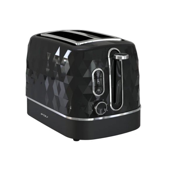 Tostador Diamond T3207 2 rebanadas FDV Color Negro