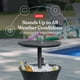 thumbnail image 3 of Muebles Para Patio Al Aire Libre Pacific Cool Bar Gris Oscuro, 3 of 9