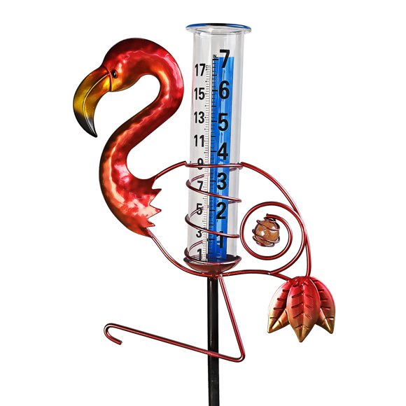 Pluviómetro de Metal JOYBEE HOME&GARDEN Flamenco 117 cm