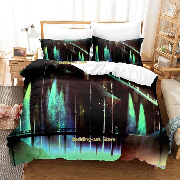 Game Oxenfree Bedding Set Single Twin Full Queen King Size Bed Set Adult Kid Bedroom Duvetcover Sets Print Anime Bed Sheet Set Bed Sheets