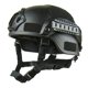 thumbnail image 2 of Casco Protector Casco ABS Ajustable Con Rieles Laterales Negro, 2 of 5