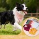 thumbnail image 5 of Uxcell Bandanas Triangulares para Perros con Botón, Suave Bufanda para Mascotas Cómoda Baberos Triangulares Lavables Ajustables (Tela, 2 Piezas, Marrón Claro) para Cachorros Pequeños y Medianos, 5 of 7