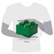 thumbnail image 3 of Caja de almacenamiento LEGO Brick 4 de Copenhague, color verde oscuro, 3 of 3