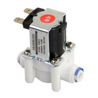 Magideal - Válvula Solenoide De Agua De Entrada De 24V Y 1/4 "", Conjunto De Interruptor De Flujo De Entrada De Agua, Reemplazo Resistente, Instalación Fácil Prof