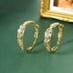 thumbnail image 4 of Stunning Gold Zircon Earrings - Perfect Valentine's Day Gift and Engagement Accessory, 4 of 4