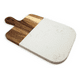 thumbnail image 1 of Tabla Aperitivo Rectangular Madera De Acacia Y Mármol Kawi® Color Café y mármol blanco Hygge, 1 of 3
