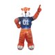 thumbnail image 1 of Mascota inflable Logo Brands 213 cm (Auburn Tigers) con LED y soplador 12 V, 1 of 3