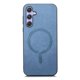thumbnail image 1 of Magnetic Slim Case for Samsung Galaxy A24 with Camera Guard & Anti-Scratch Back Blue, 1 of 6