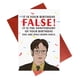 thumbnail image 1 of Tarjeta de cumpleaños Gonzey The Office Dwight Schrute TV Show, 1 of 4
