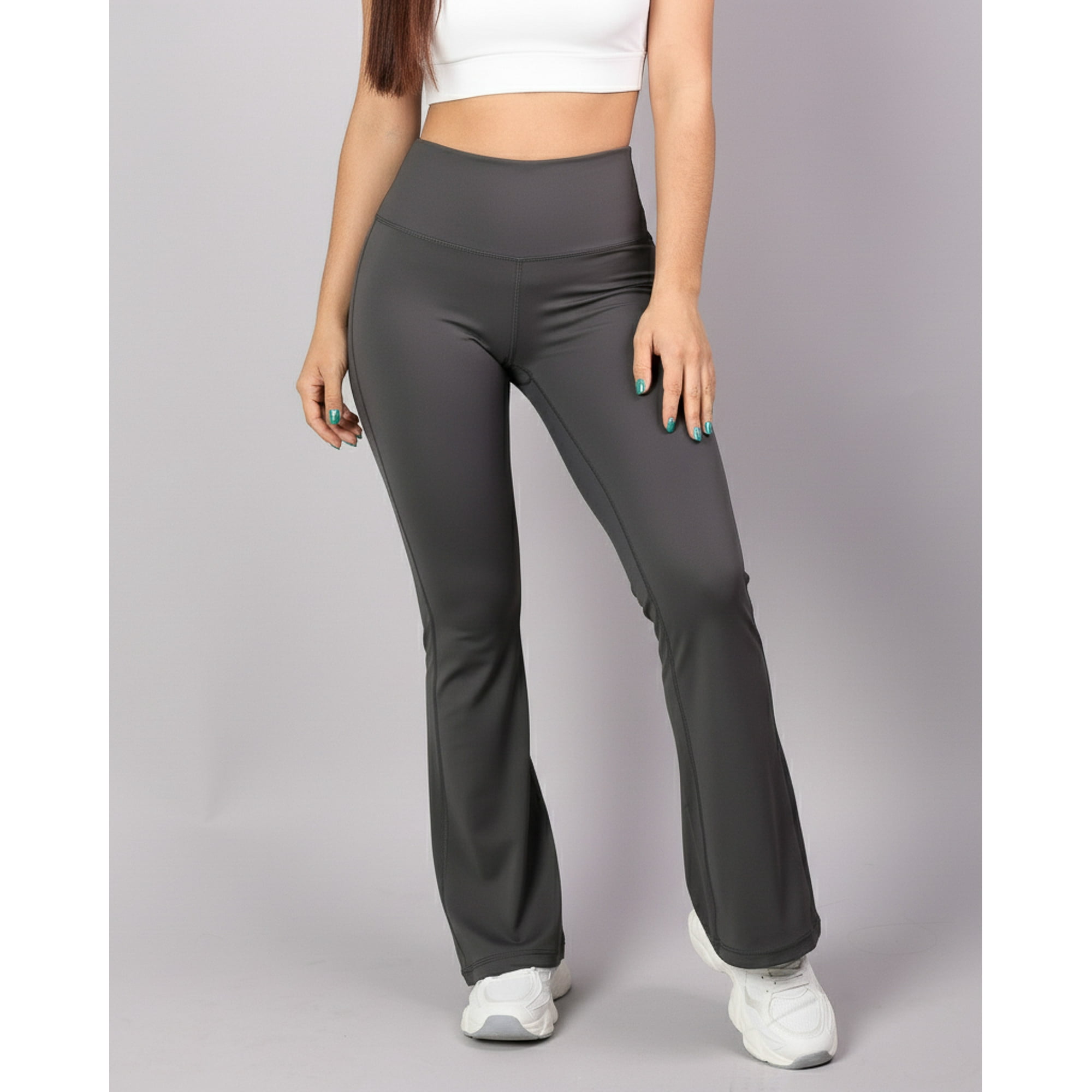 Flix Spa - Leggings Flare Mujer Elasticada Sensación
