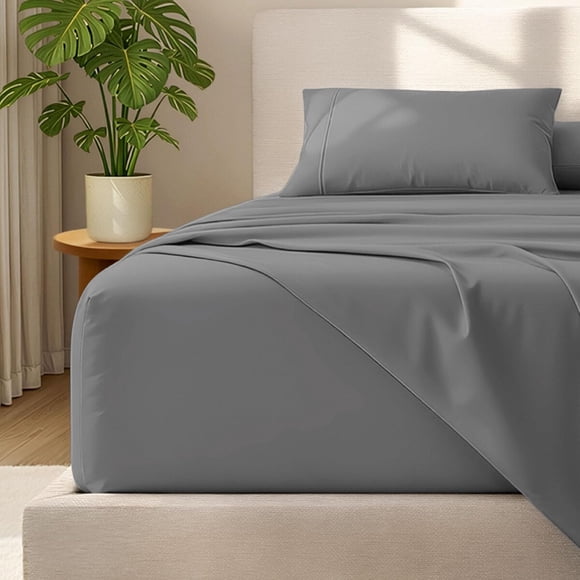 Sábanas Queen Bare Home Microfibra 56 cm 1800TC