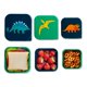 thumbnail image 2 of Set de 3 Contenedores de Comida para Niños Wildkin Sin BPA Tema Jurásico, 2 of 9