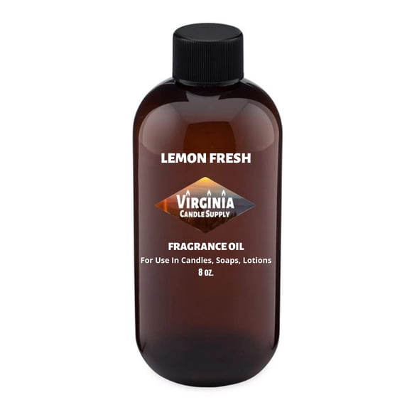 Aceite aromático Lemon Fresh de Virginia Candle Supply, 236 ml